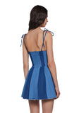 Lady’s Dilemma Mini Dress - Blue