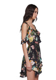 Wildflower Dreams Wrap Dress - Floral