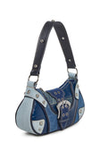 Savage Ways Denim Shoulder Bag