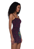 Cobra Roses Mesh Dress