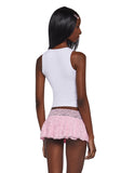 Big Bling Couture Tank Top - White