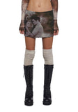 My Life Now Mesh Mini Skirt