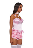 Romantic Age Corset Top - Pink