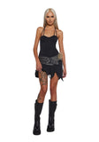 Oracle Of Delphi Mini Dress - Black