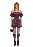 Holding Court Corset Dress - Black