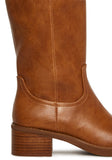 Session Dismissed Moto Boots - Brown