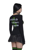 World Coming Down Long Sleeve Top