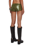 Come Dance Lace Up Hot Shorts