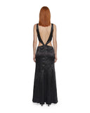Silken Steps Cut Out Dress
