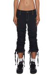 Texting Back Low Rise Pants