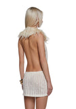 Cheri Halter Dress - Off White