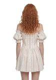 Holding Court Corset Dress - White
