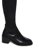 Total Rizz Knee High Boots - Black