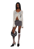 Divine Status Chiffon Blouse - Ivory