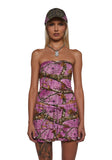 Strapless Camo Top