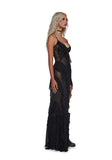 Rebel Mon Amour Maxi Dress - Black