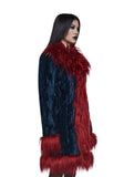 Art Magic Velvet Coat - Blue