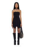 Flora Strapless Fairy Dress - Black