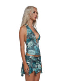Floral Paradise Skirt Set