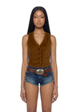 Sienna Velvet Vest