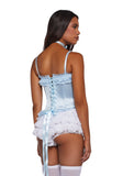 Romantic Age Corset Top - Blue