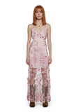 Staircase Walk Maxi Dress