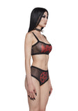 Hidden Goth Panty Set