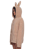 Labubu Sherpa Jacket - Beige