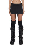 French Terry Mini Skirt