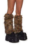 Hot Beatz Faux Fur Leg Warmers