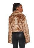 Fawn Over Me Faux Fur Jacket