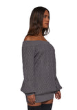 Romantasy Sweater Mini Dress