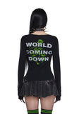 World Coming Down Long Sleeve Top