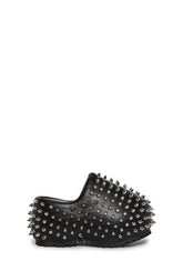 Spiked Out Platform Clogs