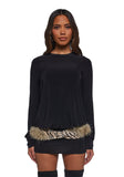 Class Clique Long Sleeve Dress - Black