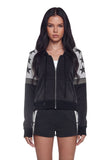 Starry Zip Up Hoodie