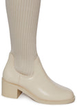 Total Rizz Knee High Boots - Off White