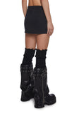 French Terry Mini Skirt
