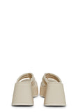 Happy Greetings Platform Sandals - Off White