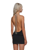 Dance Cascade Halter Dress