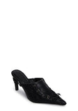 Flirty Advice Lace-Up Mules