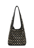 Drama First Studded Tote Bag