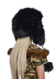 Popular Elite Faux Fur Hat - Black