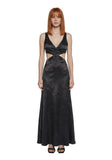 Silken Steps Cut Out Dress