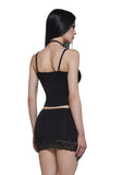 Macabre Thoughts Skirt Set