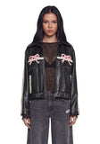 Tough Cutie Vegan Leather Jacket