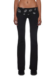 Ciska Brass Knuckle Low Rise Yoga Pants