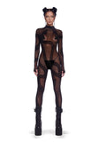 Crash N' Burn Mesh Catsuit