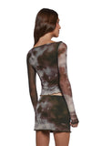My Life Now Mesh Long Sleeve Top