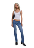 Talia Low Rise Jeans - Light Blue